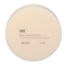 Load image into Gallery viewer, 3M 05723 Hookit Foam Compounding Pad, 8 Inch