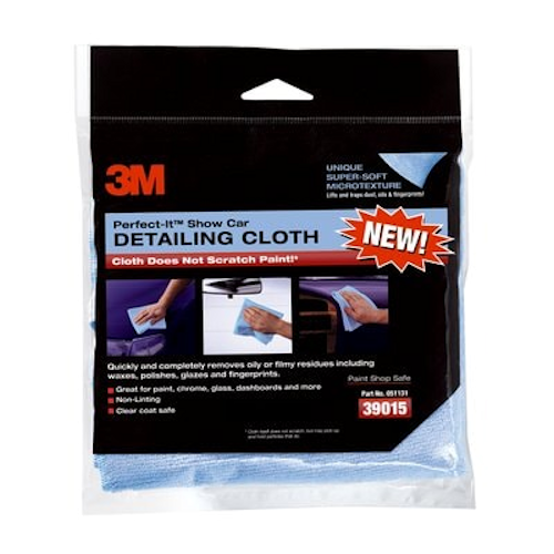 3M Perfect-It Detailing Microfiber Cloths, Yellow or Blue