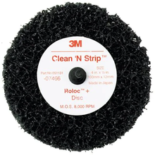 Load image into Gallery viewer, 3M Scotch Brite Roloc + Clean and Strip Disc Case of 10