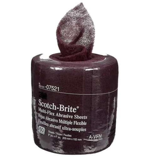3M 07521 Scotch-Brite Purple, Very Fine Abrasive Roll