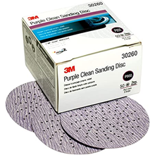 Load image into Gallery viewer, 3M Hookit Purple Clean Sanding Disc, 3 Inch, P500 - P800