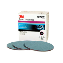 Load image into Gallery viewer, 3M Trizact Hookit™ Foam Disc, 3" or 6", 3000 - 8000 Grit