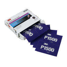 Load image into Gallery viewer, 3M Hookit Flexible Abrasive Wet or Dry Hand Sheet, Grits P400 - P1500