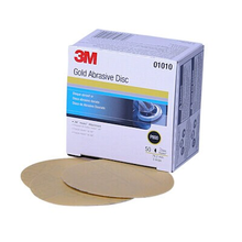 Load image into Gallery viewer, 3M Hookit Gold 3 Inch Abrasive Disc, P80 - P800
