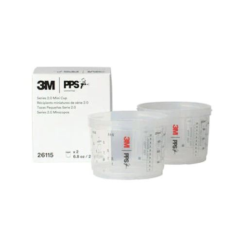 3M 26115 PPS 2.0 Two Mini Size Outer Gravity Cups