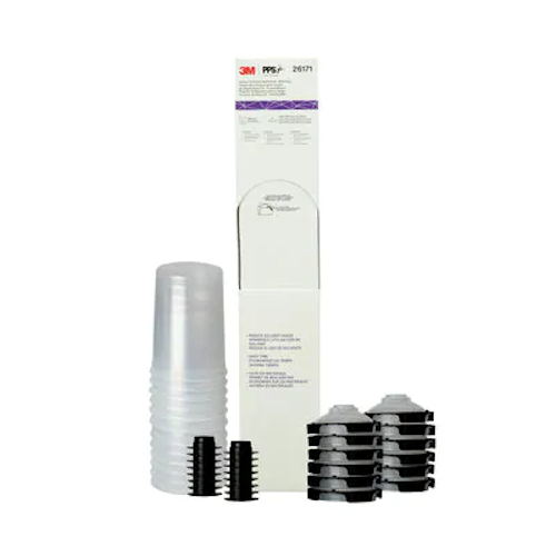 3M 26171 PPS 2.0 Midi 13.5 oz Lids and Liners Refill Kit Solvent Based