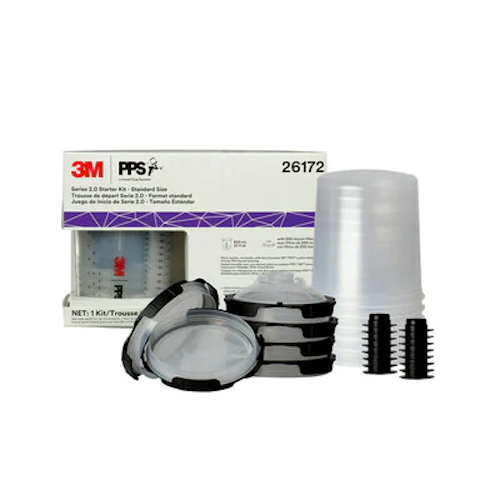 3M 26172 PPS 2.0 Standard Lids and Liners Starter Kit Solvent Based
