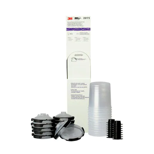 3M 26173 PPS 2.0 Standard 22 oz. Lids and Liners Refill Kit Solvent Based