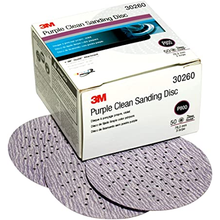 Load image into Gallery viewer, 3M Hookit Purple Clean Sanding Disc, 3 Inch, P500 - P800
