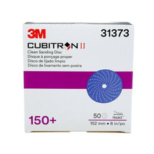 Load image into Gallery viewer, 3M Cubitron II Hookit Clean Sanding Abrasive Disc, 6 Inch, Grit 40+ - 320+
