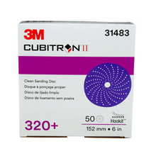 Load image into Gallery viewer, 3M Cubitron II Hookit Clean Sanding Abrasive Disc, 6 Inch, Grit 40+ - 320+
