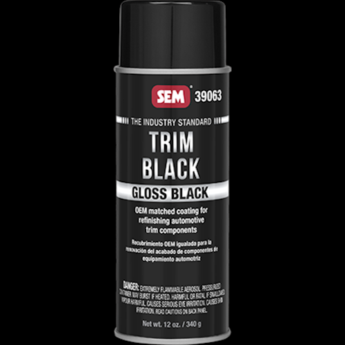 SEM 39063 Trim Gloss Trim Black 16 oz Aerosol