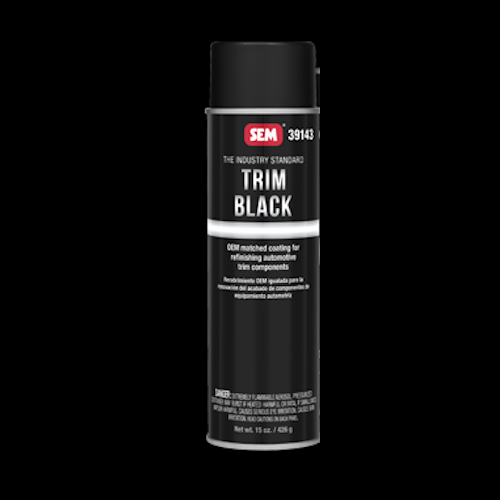 thumbnail image 2 of SEM 39143 Trim Black Spray Paint – 20 Oz Aerosol – For Automotive Interior/Exterior Trim 2 of 4