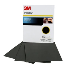 Load image into Gallery viewer, 3M™ Wetordry™  9&quot; x 11&quot; Abrasive Sanding Sheet 213Q, Grits P320 - P800
