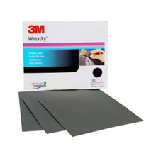 Load image into Gallery viewer, 3M Wetordry 5.5&quot; x 9&quot; Abrasive Sanding Sheet 401Q, Grits 1000 - 3000
